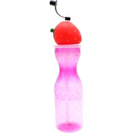 BIDON BUTELKA SPORTOWA ZE SŁOMKĄ 500ML RÓŻOWY EXCELLENT HOUSEWARE