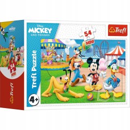 Puzzle 54 mini Mickey i przyjaciele 54 elementy Trefl 19714