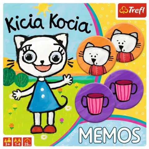 Gra dla dzieci Kicia Kocia Memos Kicia Kocia 3+ Trefl 01894