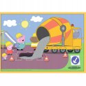 Puzzle Trefl Świnka Peppa Puzzle 10w1 329 el. Poznaj Świnkę Peppę 90383