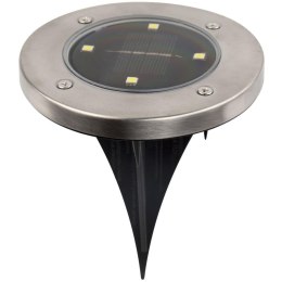 LAMPA SOLARNA 4 LED SMD DO WBICIA W PODŁOŻE KPL.4SZT