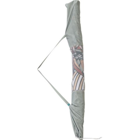 PARASOL PLAŻOWY OGRODOWY MANDALA 200CM SZARY