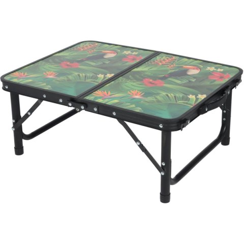 STOLIK TURYSTYCZNY SKŁADANY KEMPINGOWY 60X45X25/56CM FLOWER