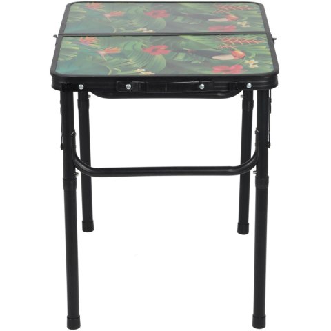STOLIK TURYSTYCZNY SKŁADANY KEMPINGOWY 60X45X25/56CM FLOWER