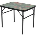 STOLIK TURYSTYCZNY SKŁADANY KEMPINGOWY 75x55x25-59CM FLOWER