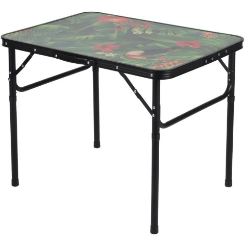 STOLIK TURYSTYCZNY SKŁADANY KEMPINGOWY 75x55x25-59CM FLOWER