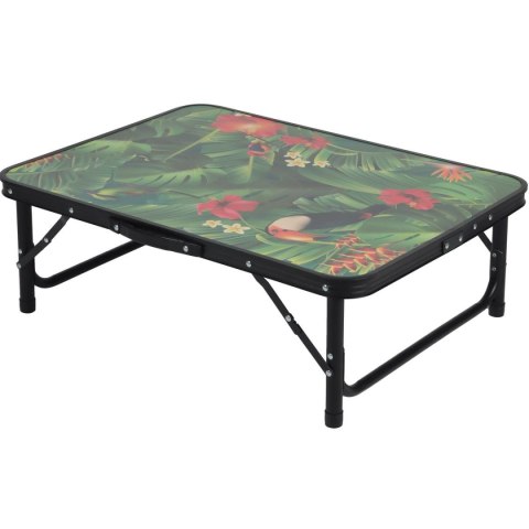 STOLIK TURYSTYCZNY SKŁADANY KEMPINGOWY 75x55x25-59CM FLOWER