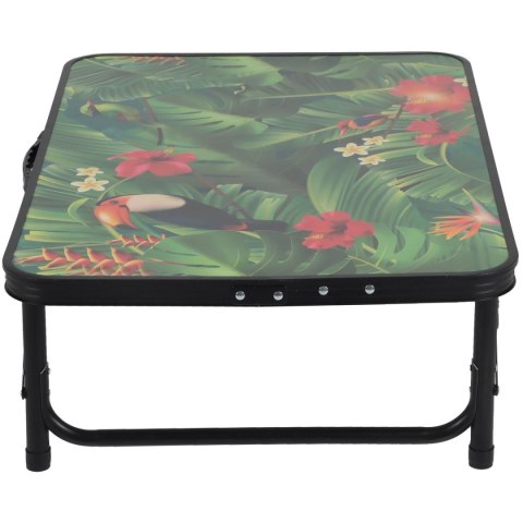STOLIK TURYSTYCZNY SKŁADANY KEMPINGOWY 75x55x25-59CM FLOWER