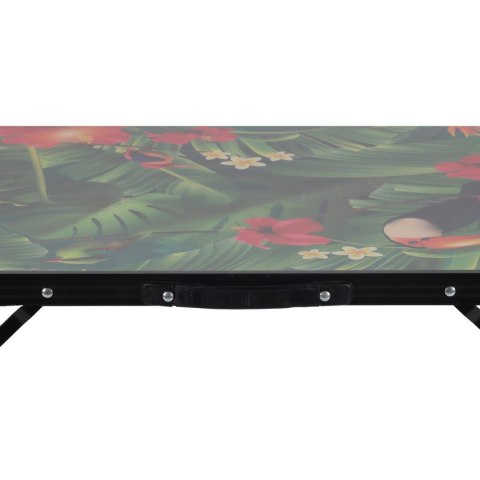 STOLIK TURYSTYCZNY SKŁADANY KEMPINGOWY 75x55x25-59CM FLOWER