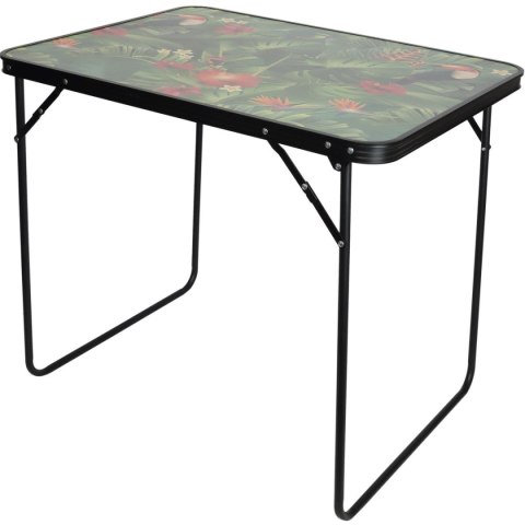 STOLIK TURYSTYCZNY SKŁADANY KEMPINGOWY 80x60x70CM FLOWER