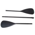 WIOSŁO ALU + NYLON 2W1 SUP KAJAK 29MM REGULOWANE 165 - 208CM CZARNE