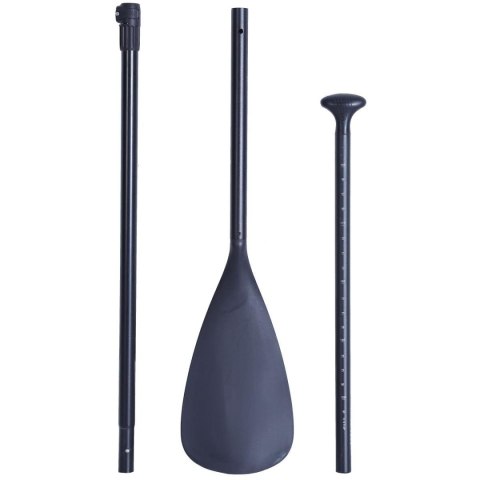 WIOSŁO ALU + NYLON 2W1 SUP KAJAK 29MM REGULOWANE 165 - 208CM CZARNE