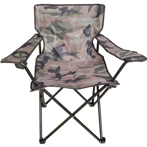 KRZESŁO TURYSTYCZNE SKŁADANE 50X50X80CM CAMUFLAGE