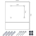 SKRZYNKA NA LISTY 37X37X10.5CM 1067551 SASKA GARDEN