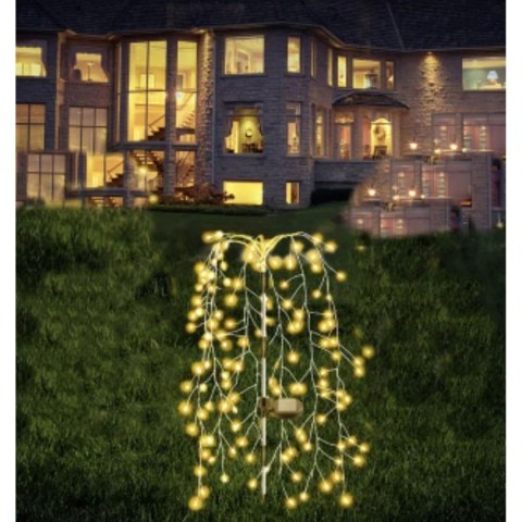 LAMPA SOLARNA DRZEWKO FAJERWERKI 72CM 120 LED