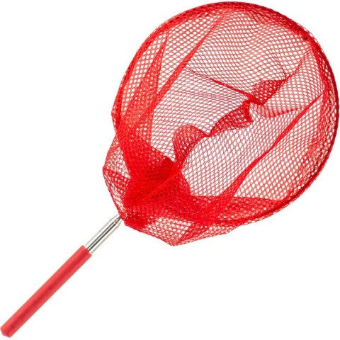 SIATKA NA MOTYLE I OWADY SKŁADANA TELESKOPOWA 37-85CM CZERWONA