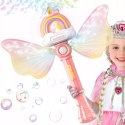 Magiczna różdżka do baniek mydlanych maszynka bańki światło jednorożec P148
