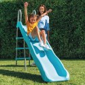 Zjeżdżalnia dla dzieci ogrodowa ślizg 244 cm duża stal tworzywo INTEX 44107