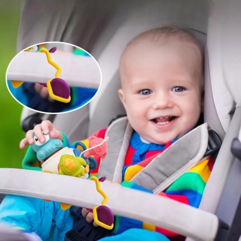 Edukacyjna kostka sensoryczna interaktywna 8w1 dla niemowląt 18m+ 688-76