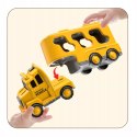 Zestaw laweta transportowa autka budowlane koparka dźwięk światło SX700-10