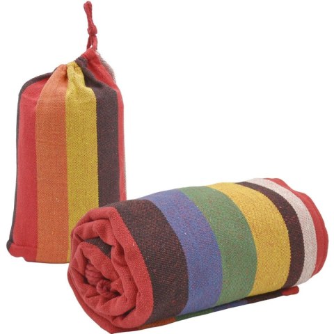 HAMAK OGRODOWY 1 OSOBOWY 200x80CM Z POKROWCEM 1064000
