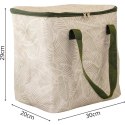 TORBA TERMICZNA 30x20x29CM 15L LIŚCIE EXCELLENT HOUSEWARE