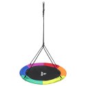 HUŚTAWKA OGRODOWA BOCIANIE GNIAZDO 110CM XXXL RAINBOW 6