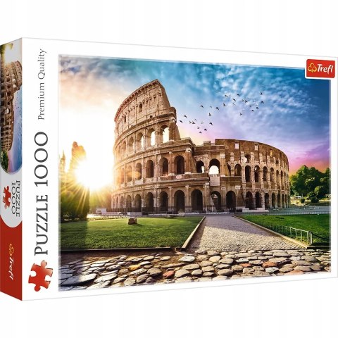 Puzzle widok koloseum w promieniach słońca 1000 elementów Trefl 10468
