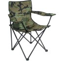 KRZESŁO TURYSTYCZNE SKŁADANE 50X50X80CM CAMUFLAGE