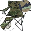 KRZESŁO TURYSTYCZNE SKŁADANE 50X50X80CM CAMUFLAGE