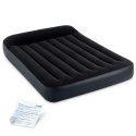 Materac dmuchany dwuosobowy 191x137x25 cm łóżko z zagłówkiem INTEX 64142