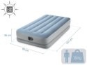 Materac dmuchany jednoosobowy 191x99x36 cm z wbudowaną pompką elektryczną USB łóżko INTEX 64157