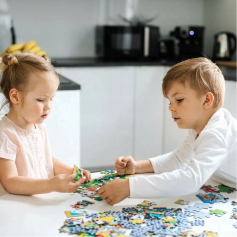 Puzzle Gabby i kocie przygody, Koci Domek Gabi 60 elementów Trefl 17415