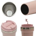 KUBEK TERMICZNY TURYSTYCZNY EXCELLENT HOUSEWARE 500ML - CIELISTY