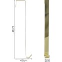 WIESZAK UCHWYT DO STROIKÓW 29CM ZŁOTY