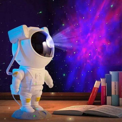 Zestaw Trefl Mistrz Wiedzy Kosmos gra edukacyjna + duży projektor astronauta