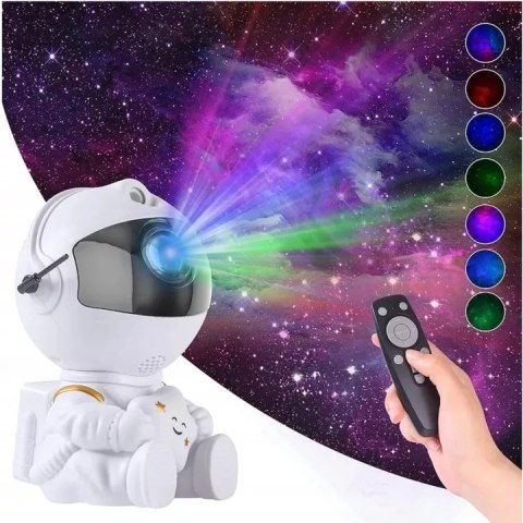 Zestaw Trefl Mistrz Wiedzy Kosmos gra edukacyjna + projektor astronauta