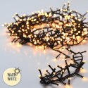 LAMPKI CHOINKOWE ŁAŃCUCH ŚWIETLNY 500 LED FLASH CIEPŁY BIAŁY