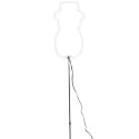 NEON BAŁWAN BIAŁY 81 LED NA BATERIE 14,5x96CM LUCA