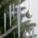 SOPLE LODU OPALIZUJĄCE DEKORACJA WISZĄCA 17,5 CM 6 SZT