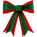 KOKARDA DEKORACYJNA 14CM 2SZT
