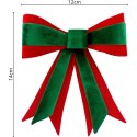 KOKARDA DEKORACYJNA 14CM 2SZT