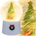 KULA ŚNIEŻNA 147MM LED GRAJĄCA CHOINKA