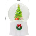 KULA ŚNIEŻNA 147MM LED GRAJĄCA CHOINKA