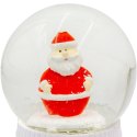KULA ŚNIEŻNA GRAJĄCA 147MM LED MIKOŁAJ