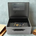 SEJF Z ZAMKIEM CYFROWYM 32,4x12,7x25,5CM 1068756 SASKA GARDEN