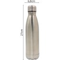 BUTELKA TERMICZNA TURYSTYCZNA STALOWA INOX 500ML