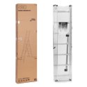 Drabina aluminiowa wielofunkcyjna 3x7 składana z pasami zabezpieczającymi 150 kg ModernHome