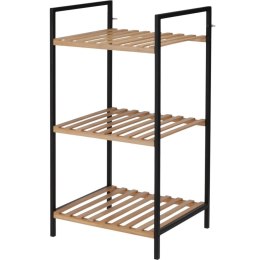PÓŁKA REGAŁ NA BUTY 3 POZIOMY 38x32,5x70CM BAMBUS EXCELLENT HOUSEWARE