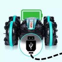 Samochód terenowy RC z opaską gestów - auto, wodoodporny, LED